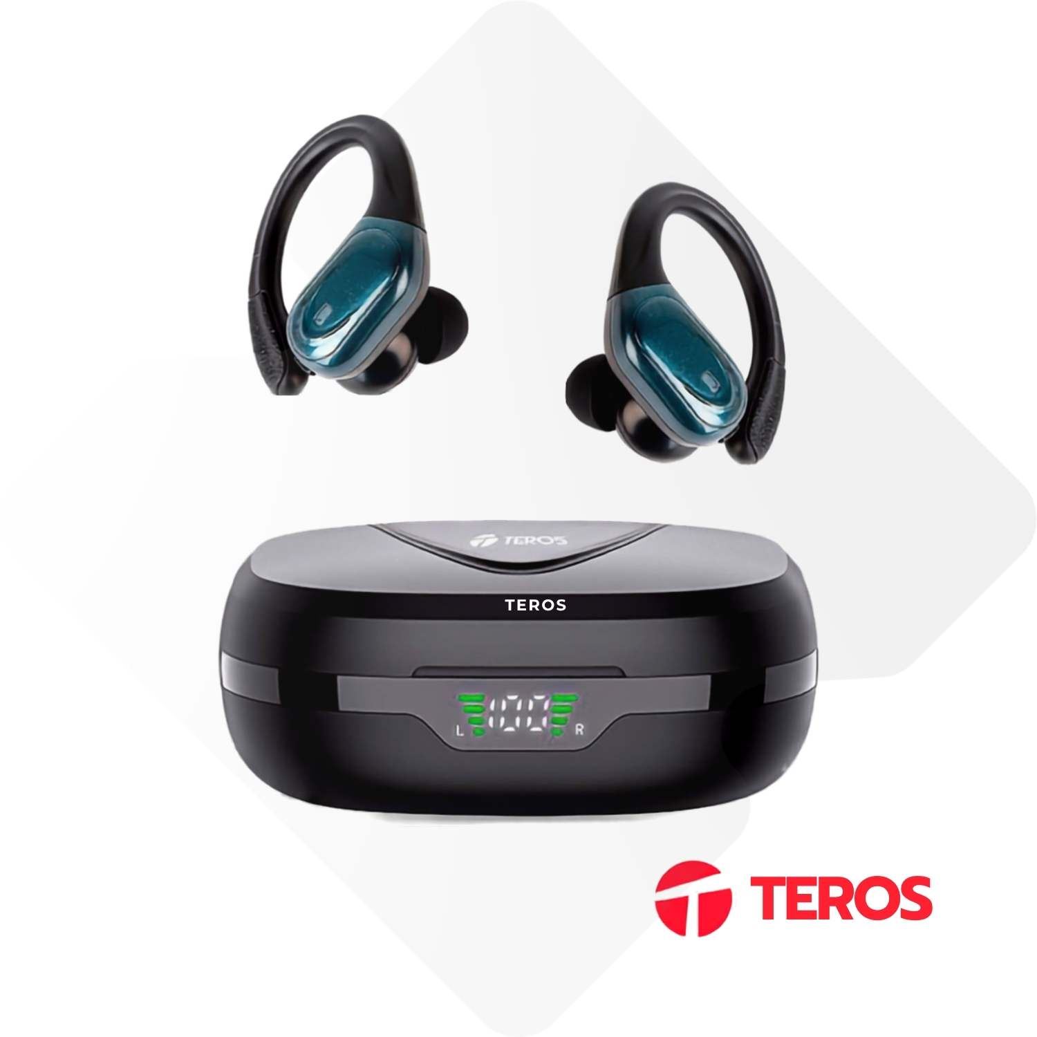 Audífonos Teros TE-80710N Bluetooth TWS Negro